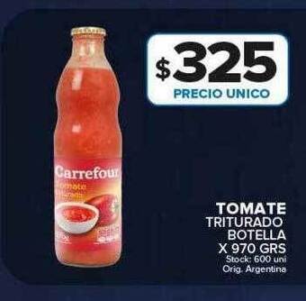 Carrefour Maxi Tomate triturado botella oferta
