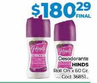 Diarco Desodorante hinds roll on oferta
