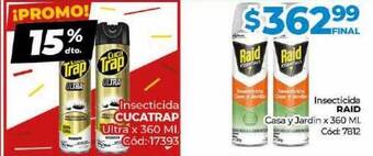 Diarco Insecticida raid casa y jardin oferta