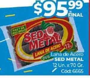 Diarco Lana de acero sed metal oferta