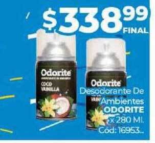 Diarco Desodorante de ambientes odorite oferta