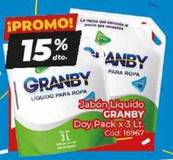 Diarco Jabón liquido granby oferta