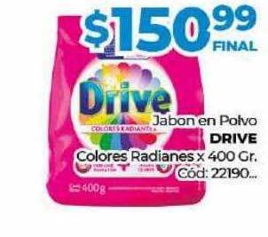 Diarco Jabon en polvo drive colores radianes oferta