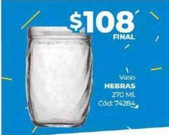Diarco Vaso hebras oferta