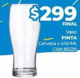 Diarco Vaso pinta cerveza oferta