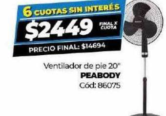 Diarco Ventilador de pie 20 oferta