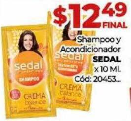 Diarco Shampoo y acondicionador sedal oferta