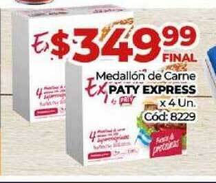 Diarco Medallón de carne paty express oferta