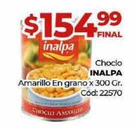 Diarco Choclo inalpa amarillo en grano oferta