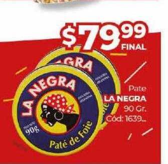 Diarco Pate la negra oferta
