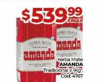 Yerba mate amandaf tradicional