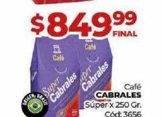 Diarco Café cabrales súper oferta