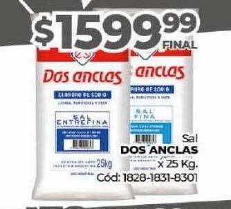 Diarco Sal dos anclas oferta