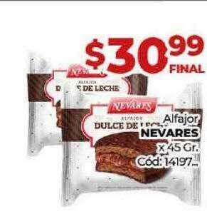 Diarco Alfajor nevares oferta