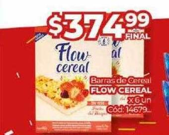 Diarco Barras de cereal flow cereal oferta