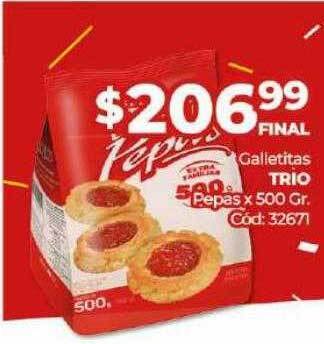 Diarco Galletitas trio pepas oferta