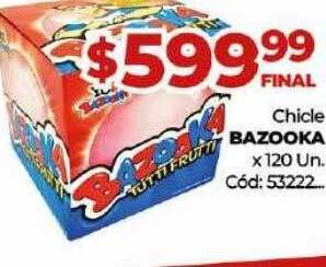 Diarco Chicle bazooka oferta
