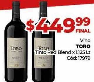 Diarco Vino toro tinto red blend oferta
