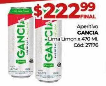 Diarco Aperitivo gancia lima limon oferta