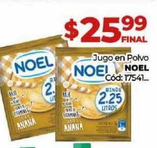 Diarco Jugo en polvo noel oferta