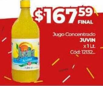 Diarco Jugo concentrado juvin oferta