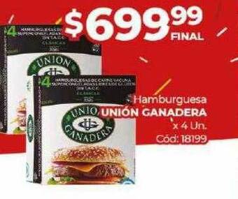 Diarco Hamburguesa unión ganadera oferta