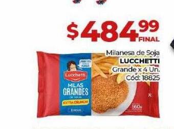Diarco Milanesa de soja lucchetti grande oferta