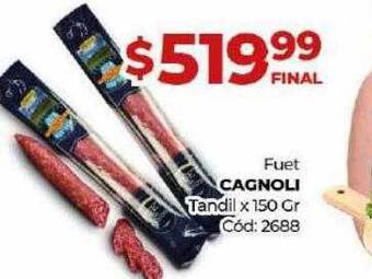 Diarco Fuet cagnoli tandil oferta