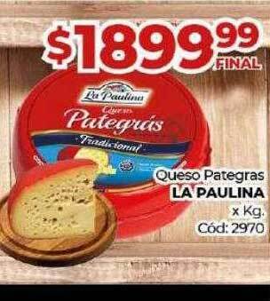 Diarco Queso pategras la paulina oferta