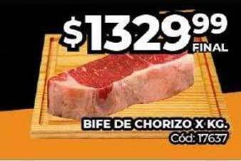 Diarco Bife de chorizo x kg oferta