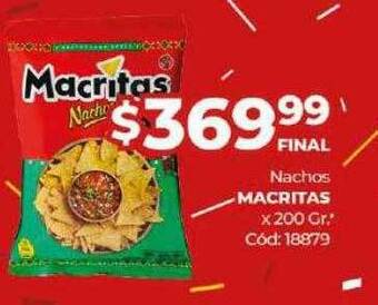 Diarco Nachos macritas oferta
