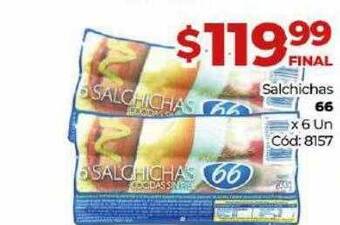 Diarco Salchichas 66 oferta