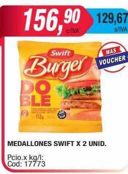 Maxiconsumo Medallones swift oferta