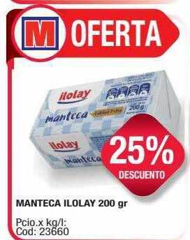 Maxiconsumo Manteca ilolay oferta