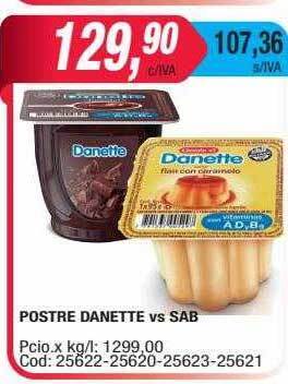 Maxiconsumo Postre danette oferta