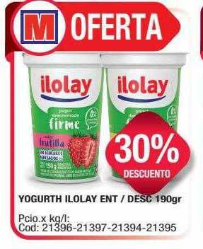 Maxiconsumo Yogurth ilolay ent desc oferta