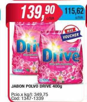 Maxiconsumo Jabon polvo drive oferta