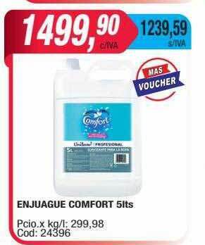 Maxiconsumo Enjuague comfort oferta