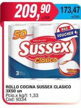 Rollo cocina sussex clasico