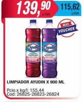Maxiconsumo Limpiador ayudin oferta