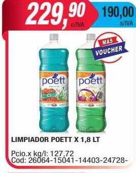 Maxiconsumo Limpiador poett oferta