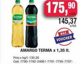 Maxiconsumo Amargo terma oferta