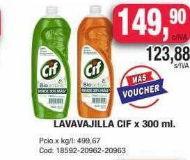 Maxiconsumo Lavavajilla cif oferta