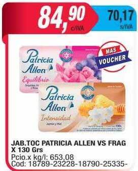 Maxiconsumo Jab toc patricia allen vs frag oferta