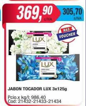 Maxiconsumo Jabon tocador lux oferta