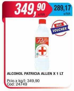 Maxiconsumo Alcohol patricia allen oferta