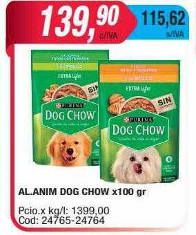 Maxiconsumo Al. anim dog chow oferta