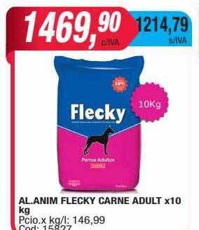 Maxiconsumo Al. anim flecky carne adult oferta