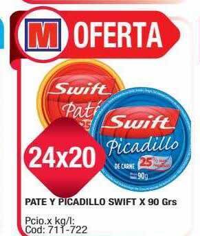 Maxiconsumo Pate y picadillo swift oferta