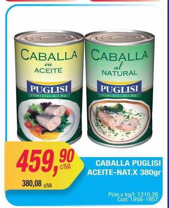 Maxiconsumo Caballa puglisi aceite-nat oferta